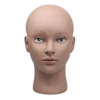 Schwarzer Modellkopf Mannequin Heads Per￼cken Manikin Kopfanzeigestand