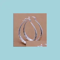 Hoop Huggie Bestselling Fashion Jewelry 925 Sier Hoop Earrings For Women Top Quality 10Pair Lot Drop Delivery 2022 Dhtdm