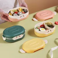 Lunch Boxes Bags 780ML Creative Cute Lunch Box for Kids Children Portable Student Lunchbox Bento Boxes Food Storage Container Kitchen Accessories L221018