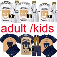 22 23 soccer jerseys aduit Kids Kit with shorts Mexican Football Club UNAM lion boys sets goalkeeper camiseta GK 2022 2023