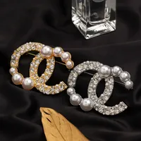 Tassels de diseñador Broches Pins de acero inoxidable Traje geométrico Pin de collar Broche Fashion Womens Marca doble Broche Joyería de boda con sello de acero