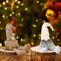 Faceless Rudolph Doll Party Xmas Leg Hanging Toy Table Decorations New Christmas Supplies Forest Gnomes Old Man Thanksgiving b1020