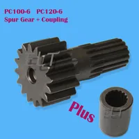 Final Drive Coupling and Spur Gear Kit TZ269B1015-00 TZ270B1006-00 TZ264B1107-00 for GM18 Travel Motor Fit PC100-6 PC120-6284V