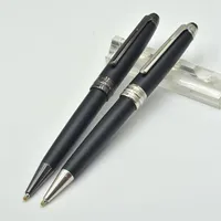 Classic 163 Matte Black Metal Ballpoint Pen Lead Office Stationery Promotion Writing Refill Penns Gift XY2006108281B