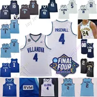 2022 Final Four 4 Custom Villanova Wildcats Basketball Jersey NCAA College Collin Gillespie Jermaine Samuels Justin Moore Lowry Bryan