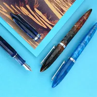 New Penbbs 480 Fountain Pen Converter Fine Nib 0 5mm Schreiben Schreiben School Office Tinte Stapel Stationerie Supplies Schüler Geschenk Y274B