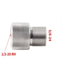 Stainless Steel Thread Adapter 1/2-28 M14x1 M15x1 13.5x1 to 5/8-24
