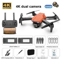 الذكي الطائرات بدون طيار EAV E99 K3 Pro Mini Drone 4K Profesional HD Dual Camera 1080p تجنب العقبة FPV RC بدون طيار Quadcopter RC Toys Toys Boys 221020
