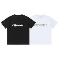 Designer T-shirts lettre imprime graphique hip hop rap unisexe d￩contract￩ hommes femmes t-shirt d'￩t￩ t-shirt coton blanc