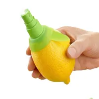Fruit Vegetable Tools Green Kitchen Gadget Sprayer Fruits Lime Orange Juicer Sper Lemon Manual Atomizer Portable Cooking Accessori Dh4Xo