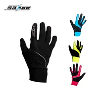 Cycling Gloves Hot SAHOO Bike Winter TouchScreen Sports Windproof Cycling Warm Shockproof Full Finger Glove T221019