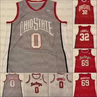Custom Ohio State College Basketball jerseys 1 Luther Muhammad 3 DJ Carton 25 Kyle Young 4 DuaneWashingtonJr 10 Justin Ahrens 13 CJ Walker