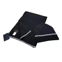 2022 Hochwertige M￤nner Frauen Designer Hat Schal Sets klassisches Gitter im Winter warm im Winter Zwei-teilige Wollh￼te-Schals Set Mode Accessori