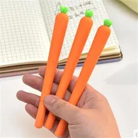 300 pcs lote de cenoura criativo caneta esferográfica 0 5mm de mapeias de vegetais laranja em forma de natal210k