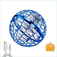 Magic Balls Flying Ball Toys Hover Orb Magic Controller Mini Drone Boomerang Spinner 360 Roterende draaiende UFO Safe For Kids ADT's Dro Dhray