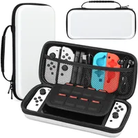 Carregando estojo compatível com Nintendo Switch OLED Modelo Hard Shell Portátil Capa de viagem Acessórios para jogos de jogo 254h
