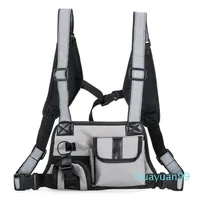 New Chest Harness الحافظة Walkie Talkie Bage Bag Sports Outdoor Indible Strip Aboxford Cloth Packe274R