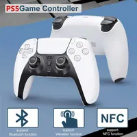 For PS5 Wireless Controller Dual Sense PlayStation5 Joystick 6-Axis Double Vibration Gamepad For PS4 Console PC Laptop Android H09309L