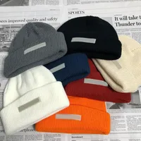 Шариковые кепки распадаются большие вязаные шляпы мужчины и женщины зимние шерстяные шерсти, чтобы согреться осенью и зимой w