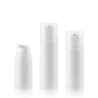 5ml 10ml 15ml White Plastic Empty Airless Pump Bottles Wholesale Vacuum Pressure Lotion Bottle Cosmetic Container SN763