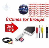 2022 Europe Germany Very Stable Cline HD Satellite Receiver Television TV Parts line 8 Spain
