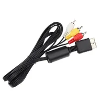 1.8M AV Audio Video Cable to RCA for Sony PlayStation 2 3 PS2 PS3 Game Console Cord
