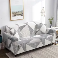 Chair Covers HOUSMIFE Elastic Sofa for Living Room funda sofa Couch Cover Protector 1/2/3/4-seater Geometric Slipcovers 221020