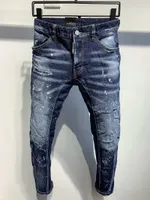 2022 New Arrivals D2 Mens Luxury Designer Denim Jeans Holes Trousers Dsquare Jeans COOLGUY Biker DSQ2 Pants Dsquared2 Mens Clothing 2#A388