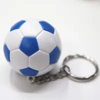 Coupe du monde Football Keychain Car Sac Ball Flag Chaste pour les cadeaux de mode pour hommes