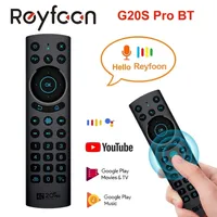 Smart Remote Remote Control Voz G20s G20S 2.4G Mini Kyeboard Air Mouse com Microfone IR Learning for Android TV Box G10 G30 221020