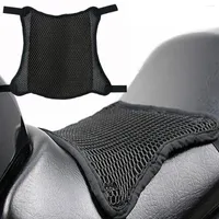 Car Seat Covers Summer Motorcycle Cool Cover Double-Layer Breathable Motorbike Cushion Sunscreen Pad Anti-Slip Universal Moto 3D Mesh