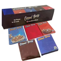 Hologramm Müsli Bars Schokoladen -Bar Papierbox Verpackung Pilz Schokoladen Magie Kingdom Space Cap Boxen