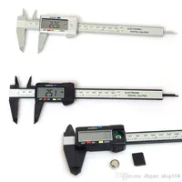 150 мм 6 -дюймовый ЖК -дисплей Digital Electronic углеродного волокна Vernier Lauge Micrometer Microter Plastic Capiper2814
