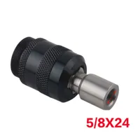 3 Lug Tri lug Mount Quick Detach Stainless Steel piston 9mm 1-3 16x24 TPI Adapter 1.375x24