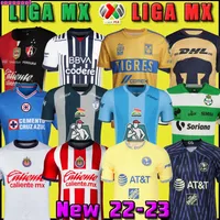 22 23 Club America Cruz Azul Soccer koszulka 2022 2023 Guadalajara Chivas Tijuana Unam Tigres Atlas Home Away Thirid Liga Football Shirts Cf Pachuca Mexico Monterrey