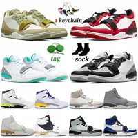 Low 25th Anniversary Jorda Retro Basketball Shoes JUMPMAN Legacy 312 Just Don Billy Hoyle Lakers Wolf Grey Pink Foam Bred Cement Pale Vanilla Women Mens Trainers Sneakers