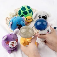 Plush Fidget Toy Beath Ball Pinch Music Squeeze Squeeze Chain Decliuss Tool Small Pendant Kids Higdts D26