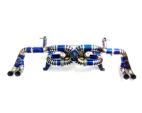 HMD Titanium Alloy Exhaust Pipe Manifold Downpipe Fit For Huracan LP580-LP610 Muffler With Valve For Cars