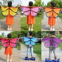 Kemerler 7 Renk Yaratıcı Çocuk Kız Erkekler Peri Kanatları Kelebek Fantezi Giydirme Kostüm Partisi Oyun Moda