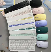 لوحة مفاتيح Mouse Mouse Combos Gamer Girls Gaming Bluetooth اللاسلكي لأجهزة iPad جهاز الكمبيوتر اللوحي الملون Keycap PC Board Board 221021