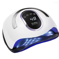 Nail Dryers SUN Y8 168W UV Lamp For Dryer 36 Pcs LED Ice Manicure Drying Gel Polish With LCD Display Art Tools