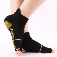 Athletic Socken Professionelle Open Toes Yoga atmungsaktiv f￼nf Finger Pilates Anti-Rutsch-M￤nner Danz Ballett Damen Sport Sport