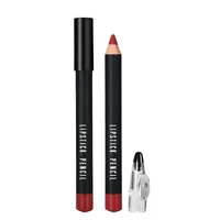 Menow Matte Lipstick Pencil Pencil Beauty Lip Stick Pen مقاوم للماء طوله 12 سمًا خشبيًا كبيرًا سهلاً لارتداء مكياج Lipliner