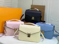 High Quality classic Designer Bags 4 colors Handbags Women Messenger Handbag Large Monograms Embossed Metis Tote Shoulder Crossbody
