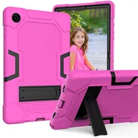 For iPad mini 6 iPad7 10.2 air case design newipad9.7" 11 air4 10.9" 12.9" samsung Tab A lite T220 A8 10.5 X200 X205 T510 P610 Heavy Duty shockproof Cover