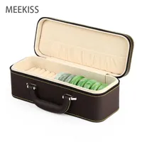 Jewelry Boxes New Bracelet Storage 15-bit Multiple Large-capacity Household Portable Suitcase High-end L221021