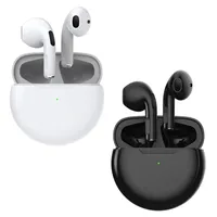 Bluetooth Earphones Pro6/Pro8S 노이즈 취소 마이크 터치 제어 스테레오 이어폰이있는 귀 헤드셋에서 무선