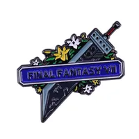 Other Fashion Accessories Final fantasy Cute Anime Movies Games Hard Enamel Pins Collect Metal Cartoon Brooch Backpack Hat Bag Collar Lapel Badges