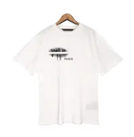 Summer Pa Men Womens Palm T-shirts Mans Stylist Tee Guillotine Bear Palms Tryckt Kort ￤rm trunkerade bj￶rnar Vinklar Tees Angel T Shirta01