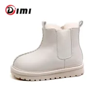 Boots Dimi Windi Chaussages Enfants Microfiber Cuir garçons Fashion Fashion Soft Softproof non-glip Warm Bild Kids Snow 221024